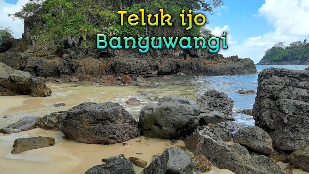 Trekking ke Teluk Ijo - Banyuwangi | Air terjun Teluk Ijo