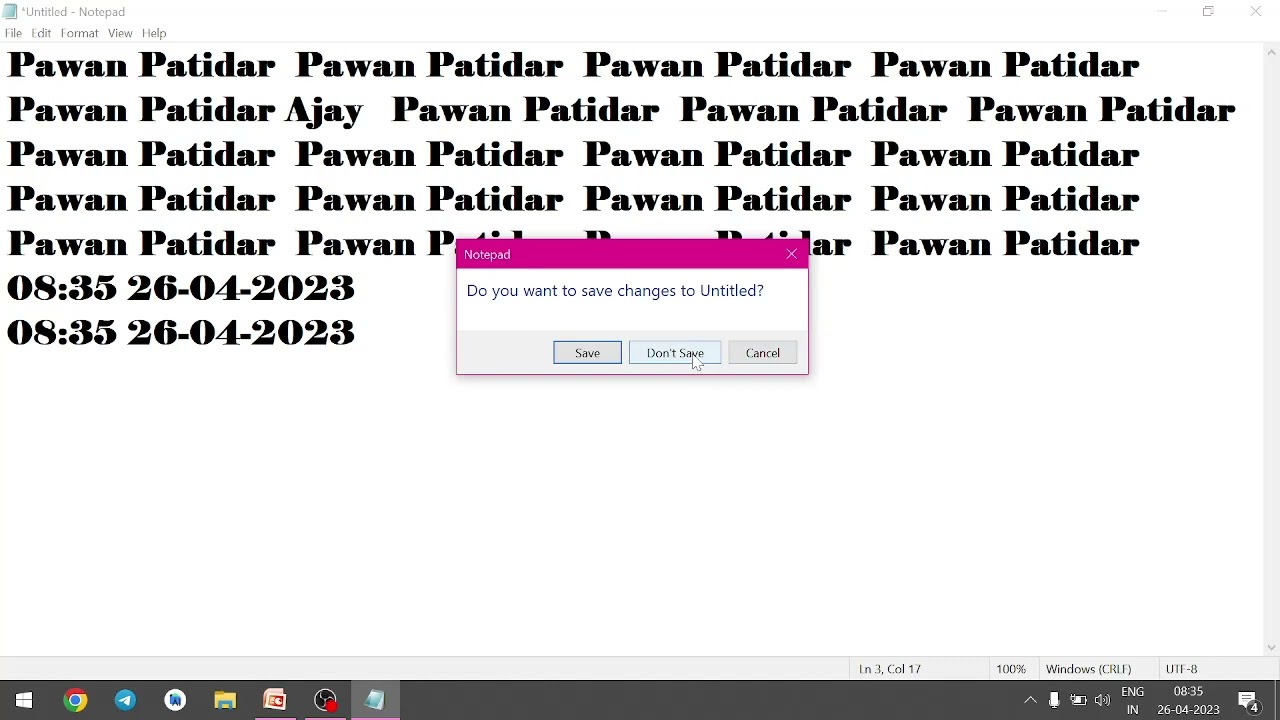Notepad Part 2