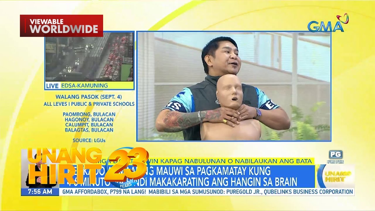 Ano ang dapat gawin kapag nakalunok ng buto? | Unang Hirit