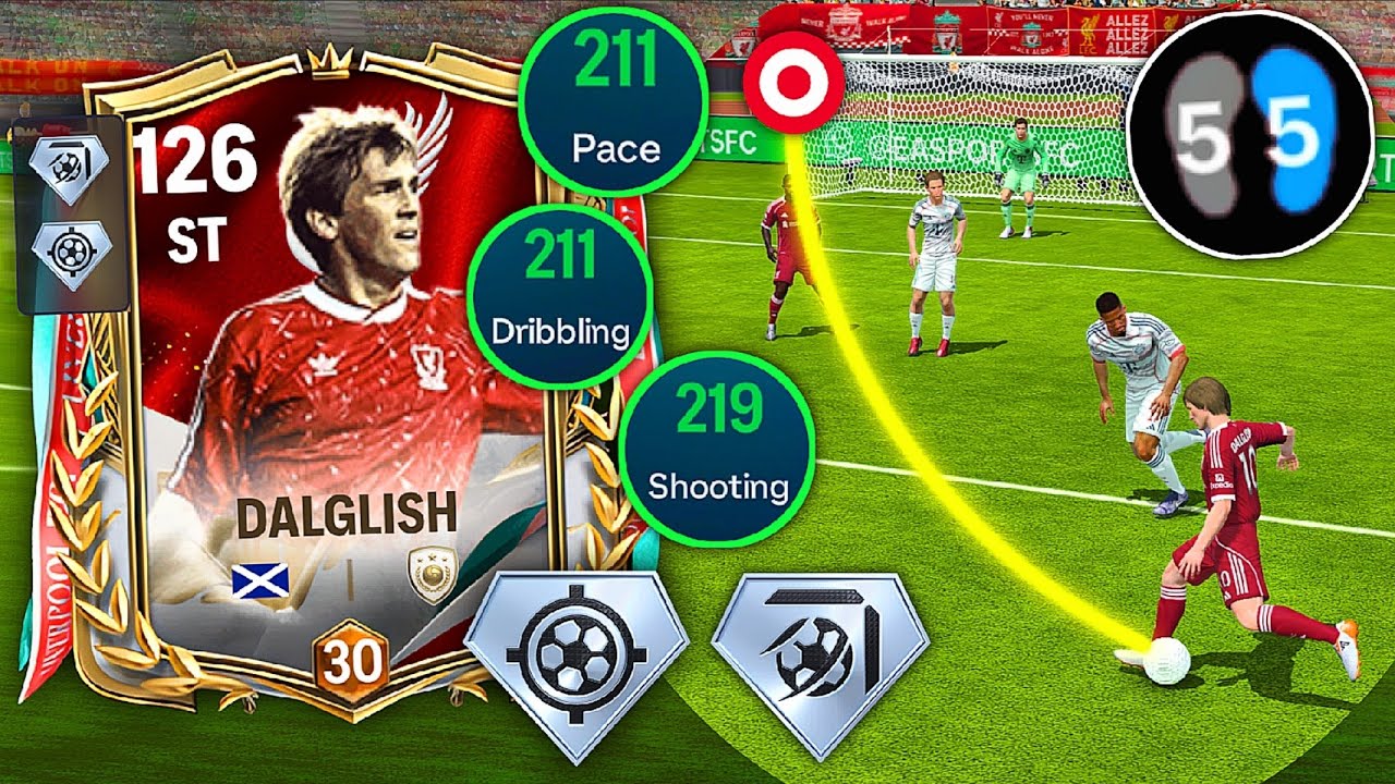 DALGLISH - The Best STRIKER for F2P Players ? 😮&zwj;💨💥