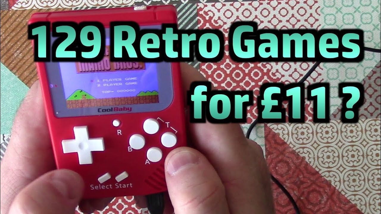 Unboxing And Review Of Coolbaby Retro 129 NES Games console