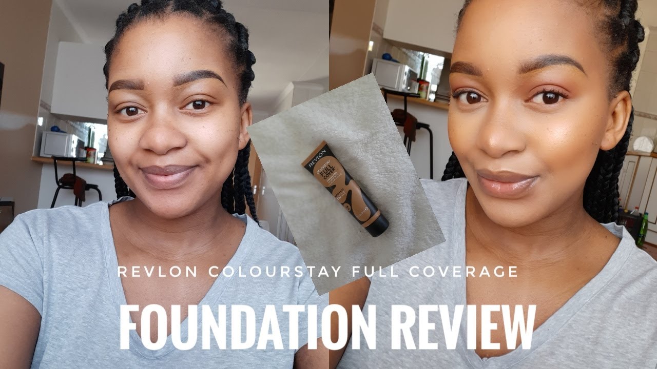 10 hour Foundation WEAR TEST /Revlon ColorStay  Full Coverage/ South African Youtuber