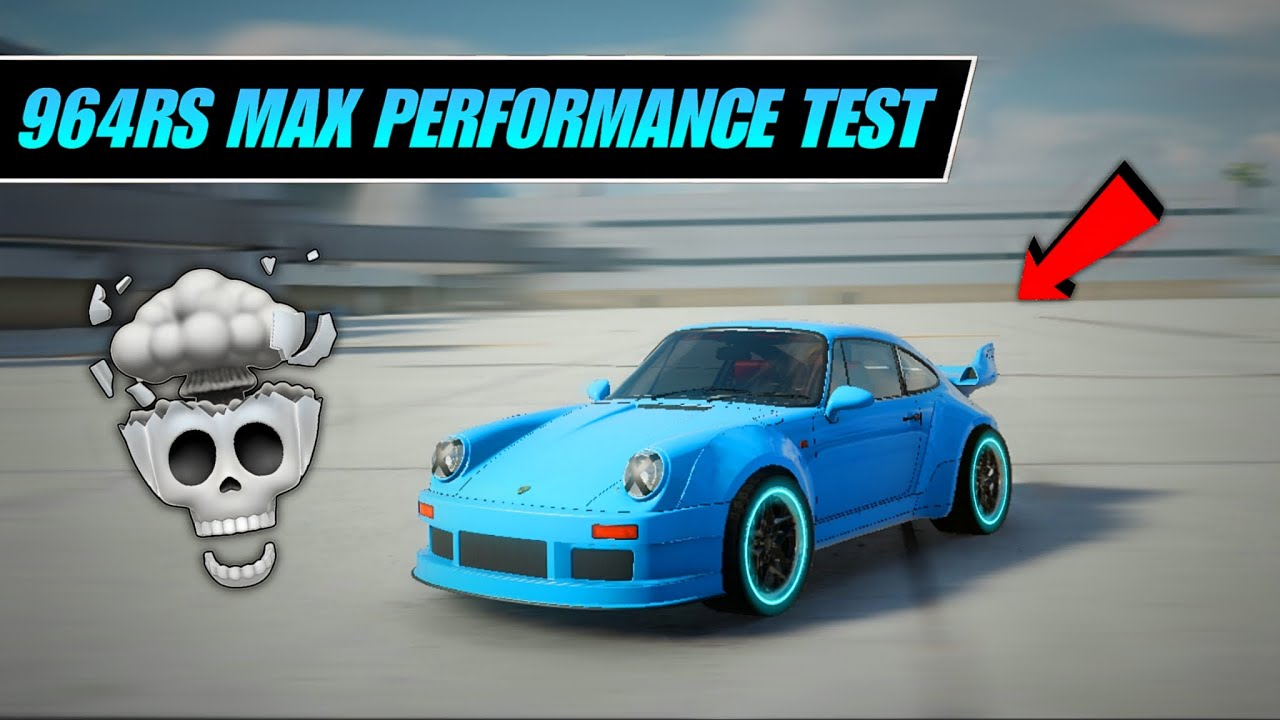 MAX LEVEL 964RS FULL PERFORMANCE TEST!💀 | DRIVE ZONE ONLINE