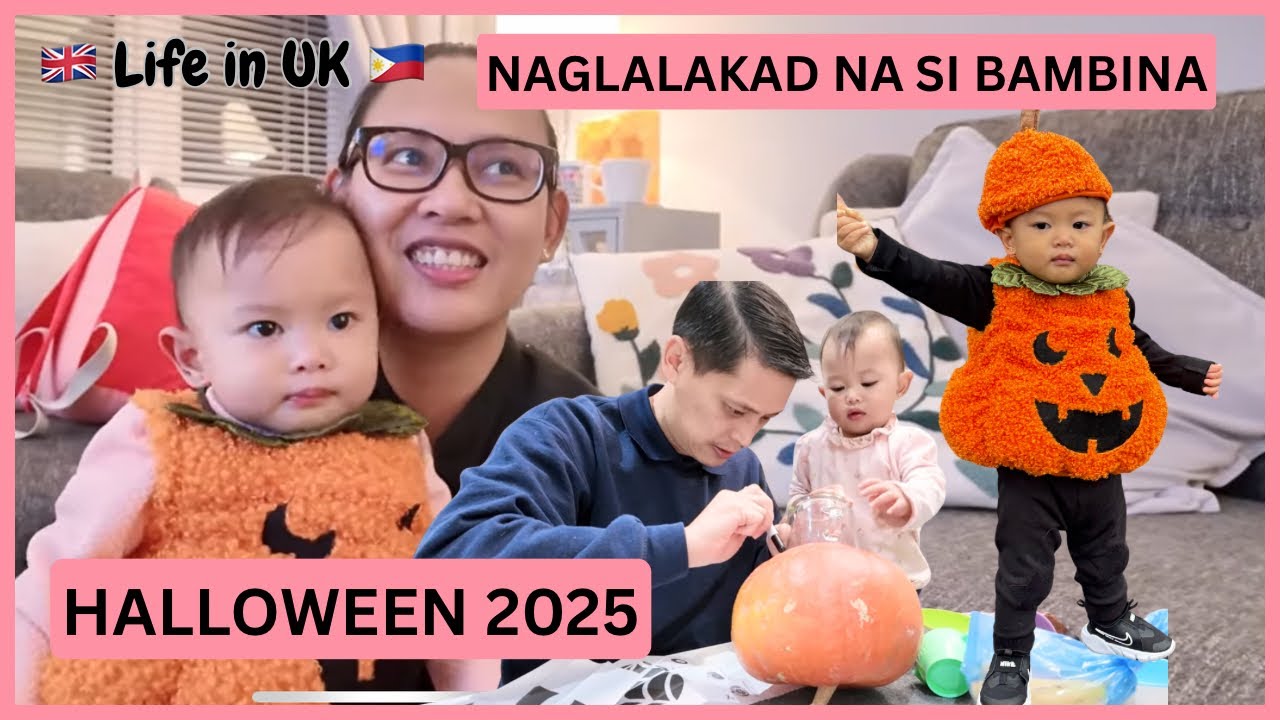🇬🇧🇵🇭 NAGLALAKAD NA SIYA | GANAP NAMEN NGAYON AY&hellip;  |  FILIPINA BRITISH VLOG