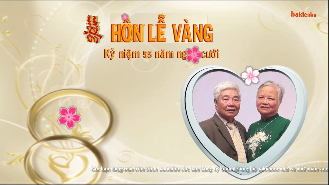 Đám cưới vàng - Cụ Nguyễn Quốc Lưỡng & Trương Thị Quân - Ninh Xá Bắc Ninh