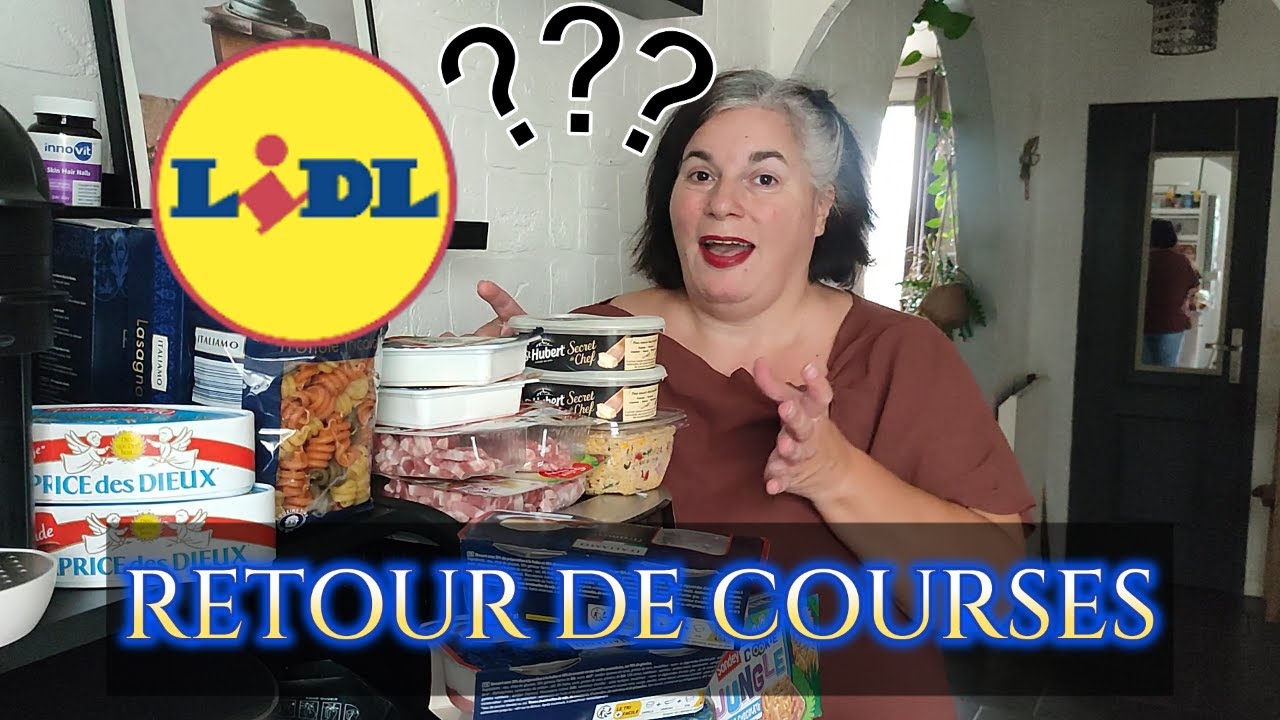LIDL 🛒BIG RETOUR DE COURSES ❗ j AI Dévalisé la Semaine Italienne❗❗