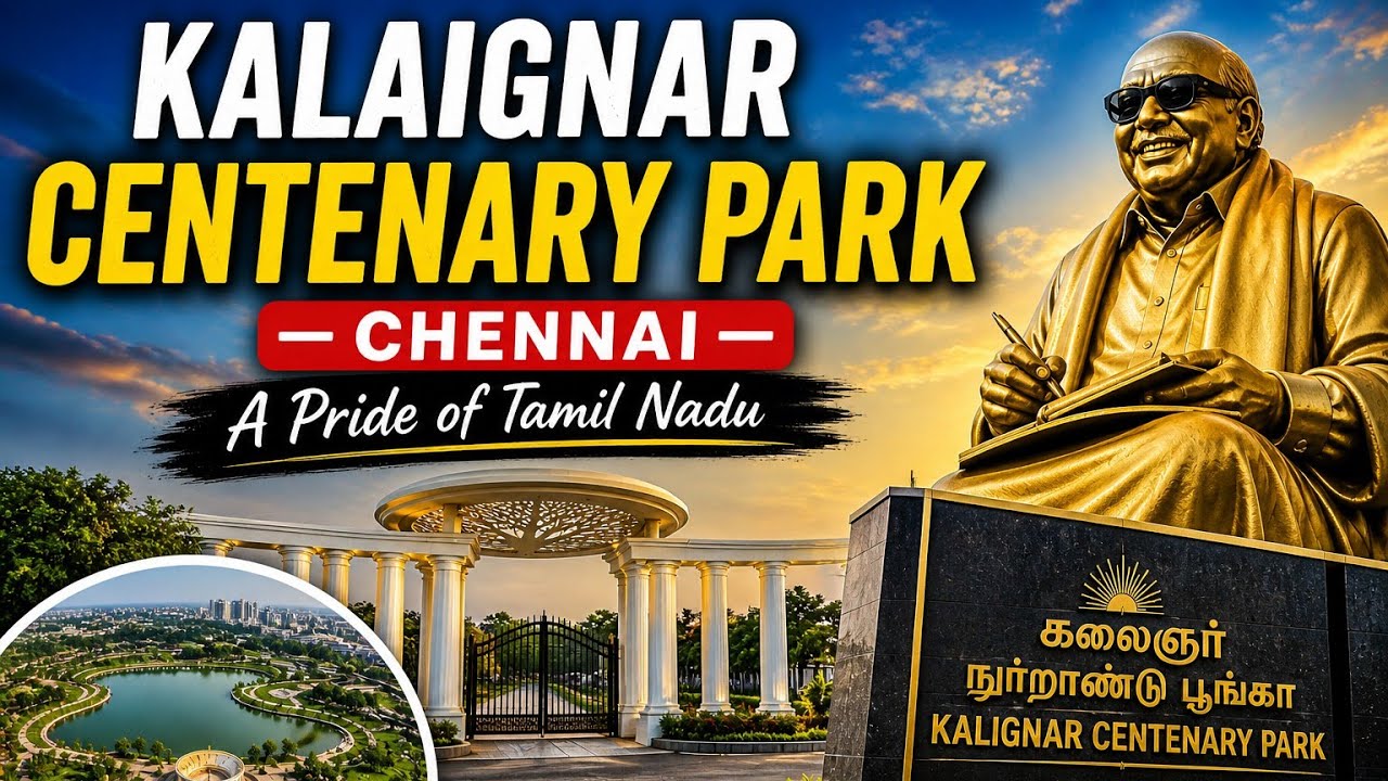 KALAIGNAR CENETENARY PARK CHENNAI 