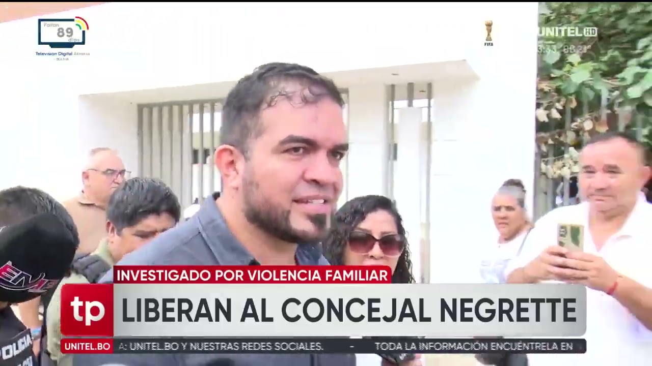 Liberan al concejal Negrette luego de su audiencia por violencia familiar