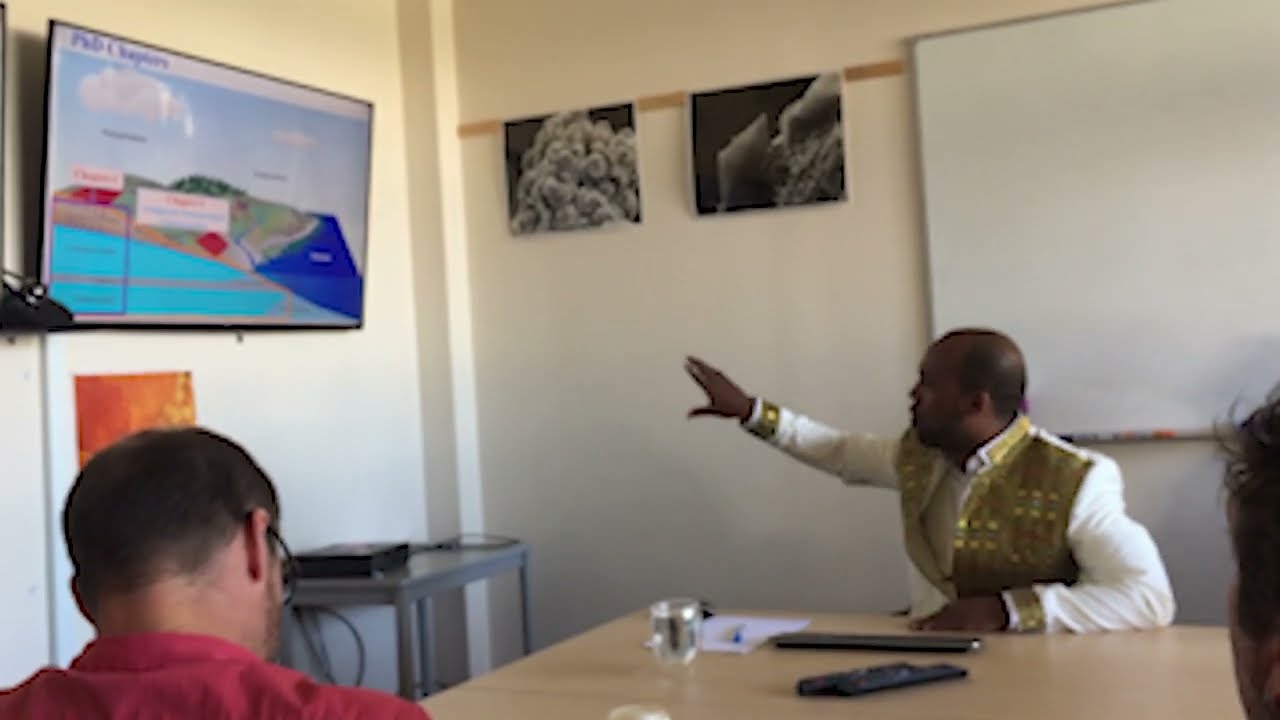 Dr Haile Arefayne's PhD Thesis Proposal Presentation @UniSCU - 2019 @Douglas Tait