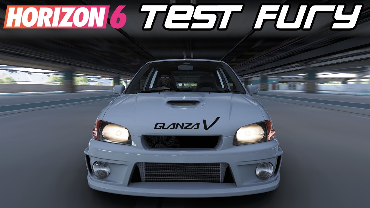 FORZA HORIZON 6 Prawdziwy JDM nowa Toyota Starlet GLANZA V - TEST FURY❗ FH6 PL 2K