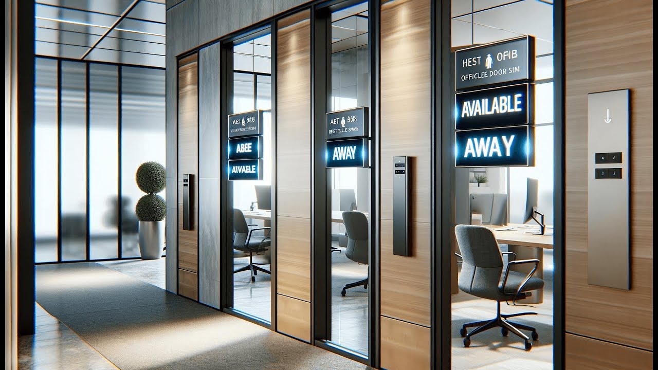 🚪 LoYinLo Privacy Door Sign | Best Office Door Signs Available and Away 🚪