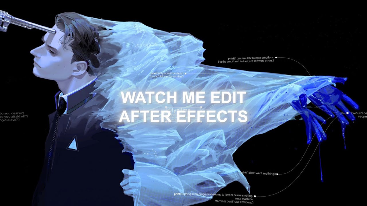 watch me edit 101 | after effects