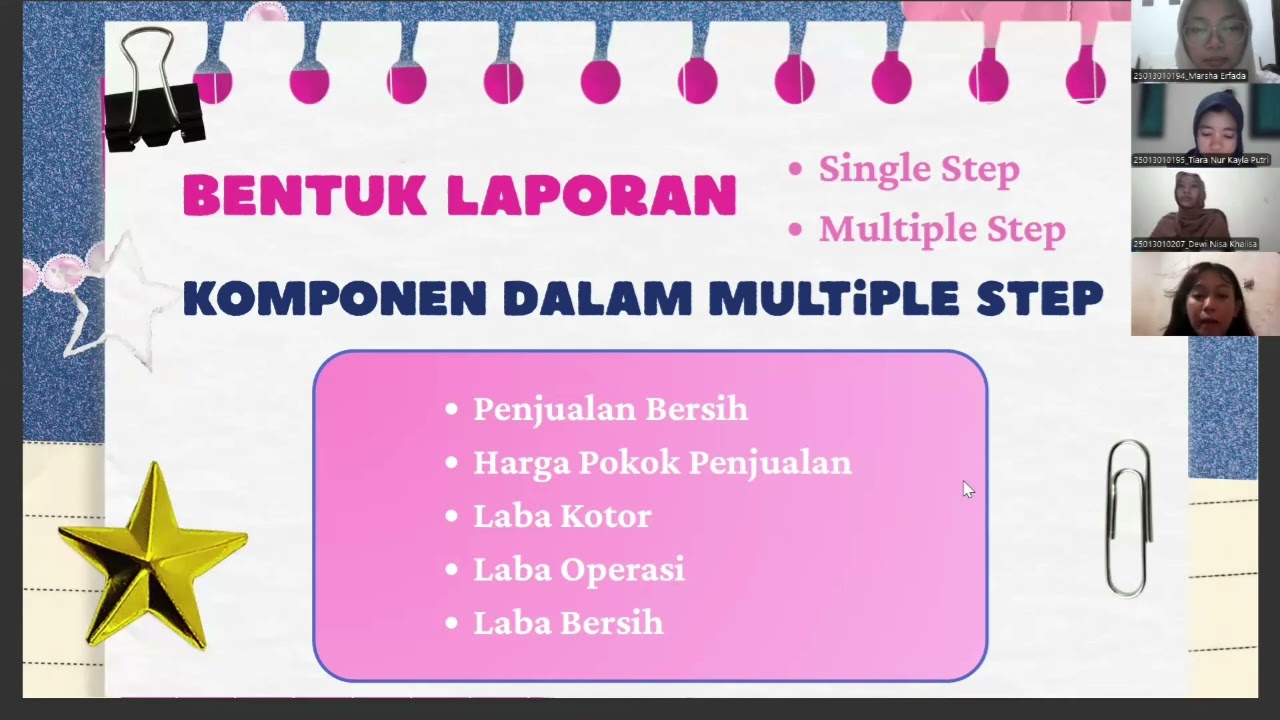 Video Materi AKM 1 - Income Statement & Related Information