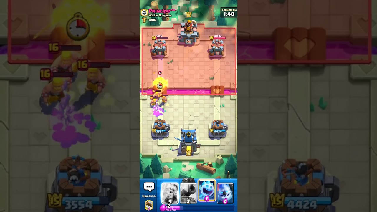Clash Royal jugando mazo de 2.6 #clashroyale #gamingvideos #clash 