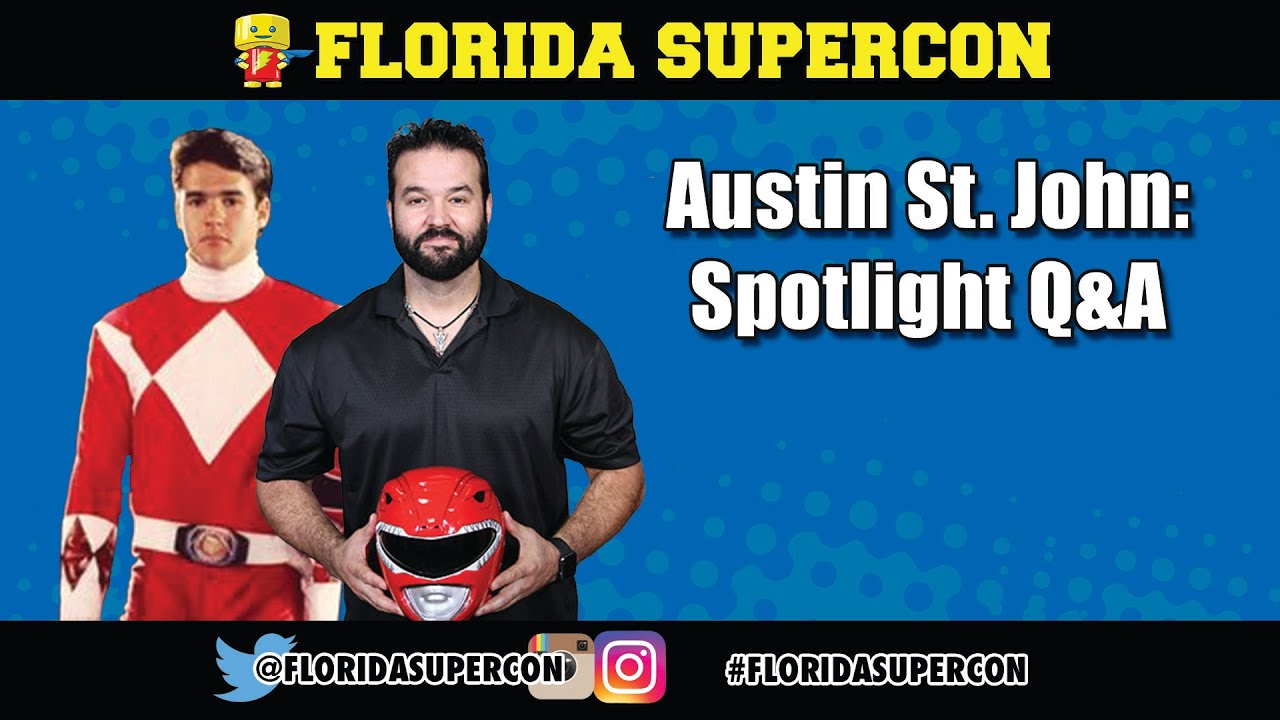 Austin St. John Q&A at Florida Supercon 2016