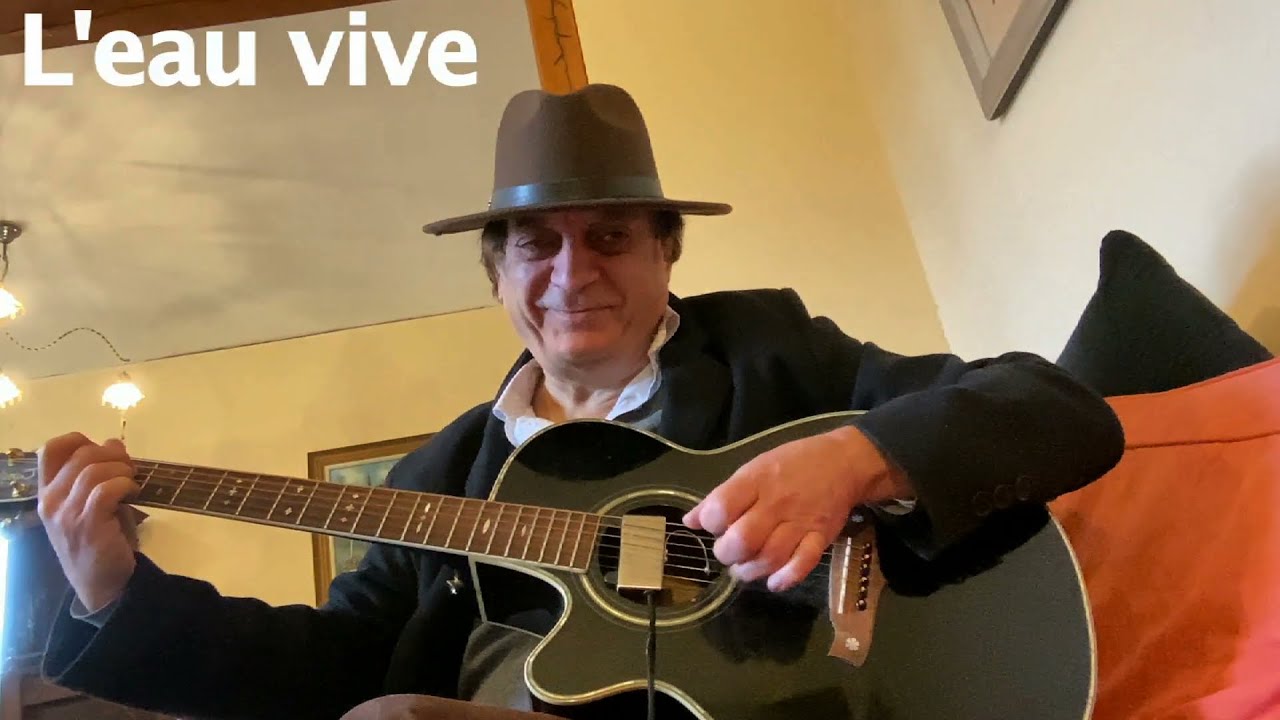 L’eau vive Guy Béart - guitare