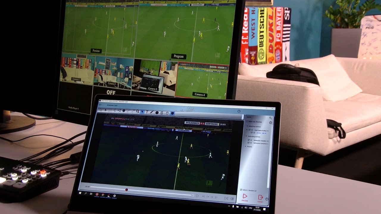 [ONCE TELESTRATOR] How to use Telestrator  in TV broadcasting