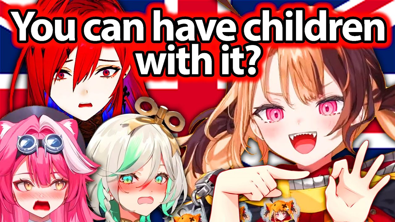 Elizabeth had a British Moment in front of Everyone, 𝙂𝙞𝙜𝙞: 【Hololive】