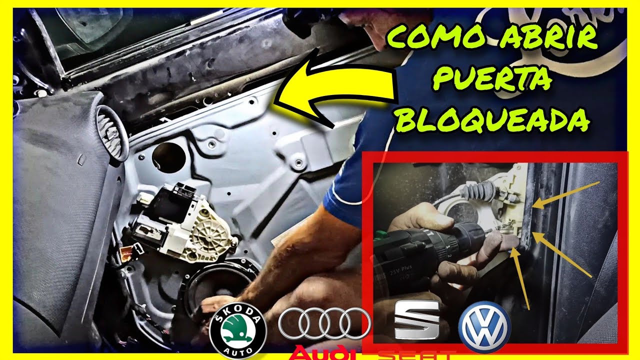 Solución Puerta Bloqueada: Desbloqueo en Seat Ibiza, León | Vegacar engine
