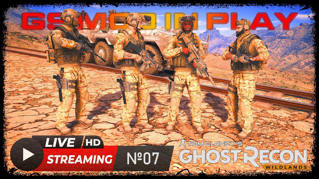 Operação Matraca Nervosa em Malca/P1/Coop/Delta Seals/Ghost Recon Wildlands/Live №07 4K💀