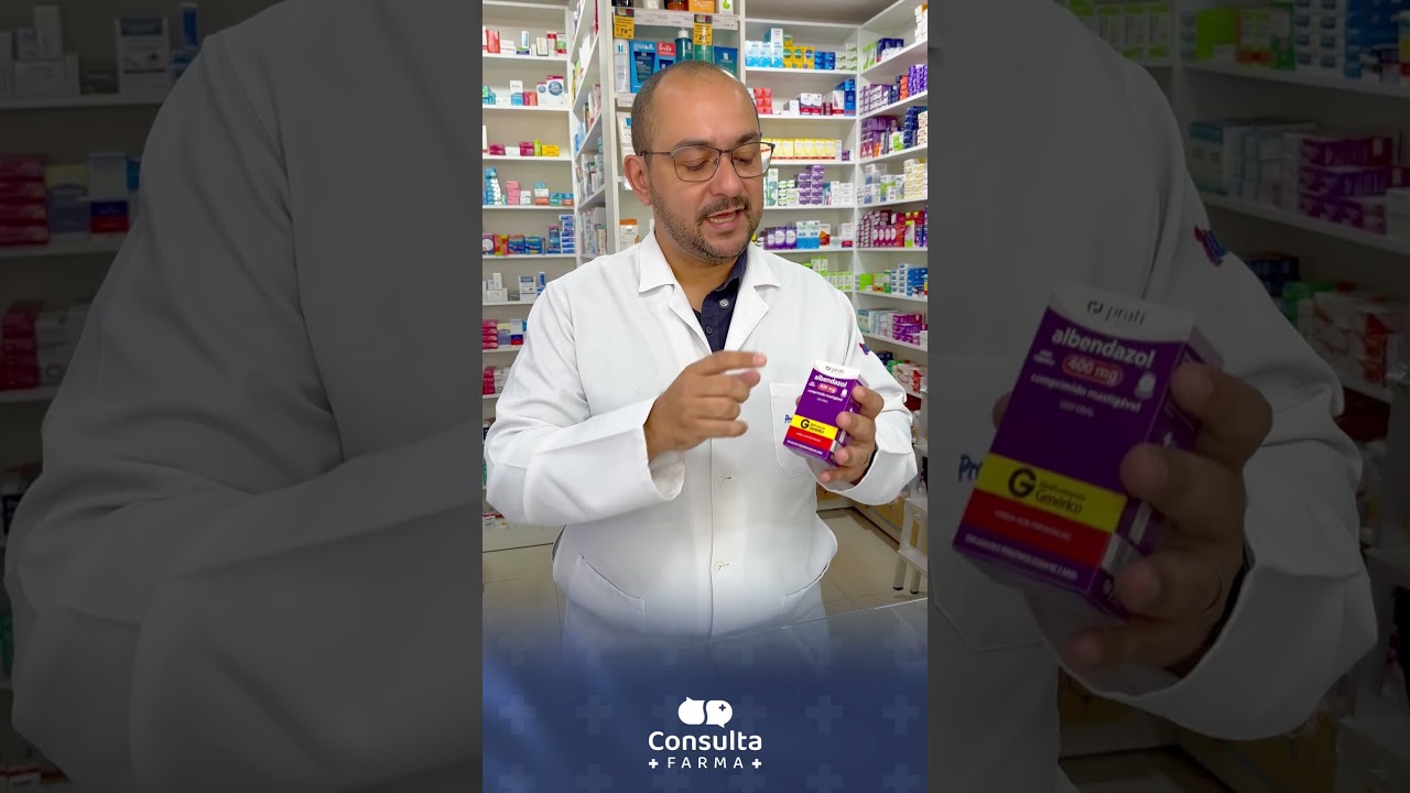 Qual a verdadeira posologia do ALBENDAZOL? #consultafarmac&ecirc;utica #semprefarmacia #farmacologia