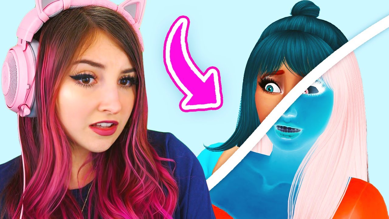Can I Make a Sim with the Colors Inverted in Sims 4?