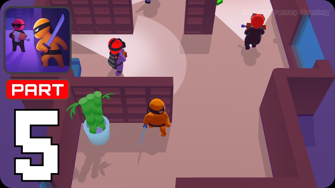Stealth Master: Assassin Ninja | Gameplay Walkthrough Ep 005 | A Perfect Ninja(iOS, Android)