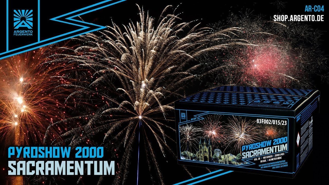 Pyroshow 2000 Sacramentum (Batch 2025) - Argento/Funke