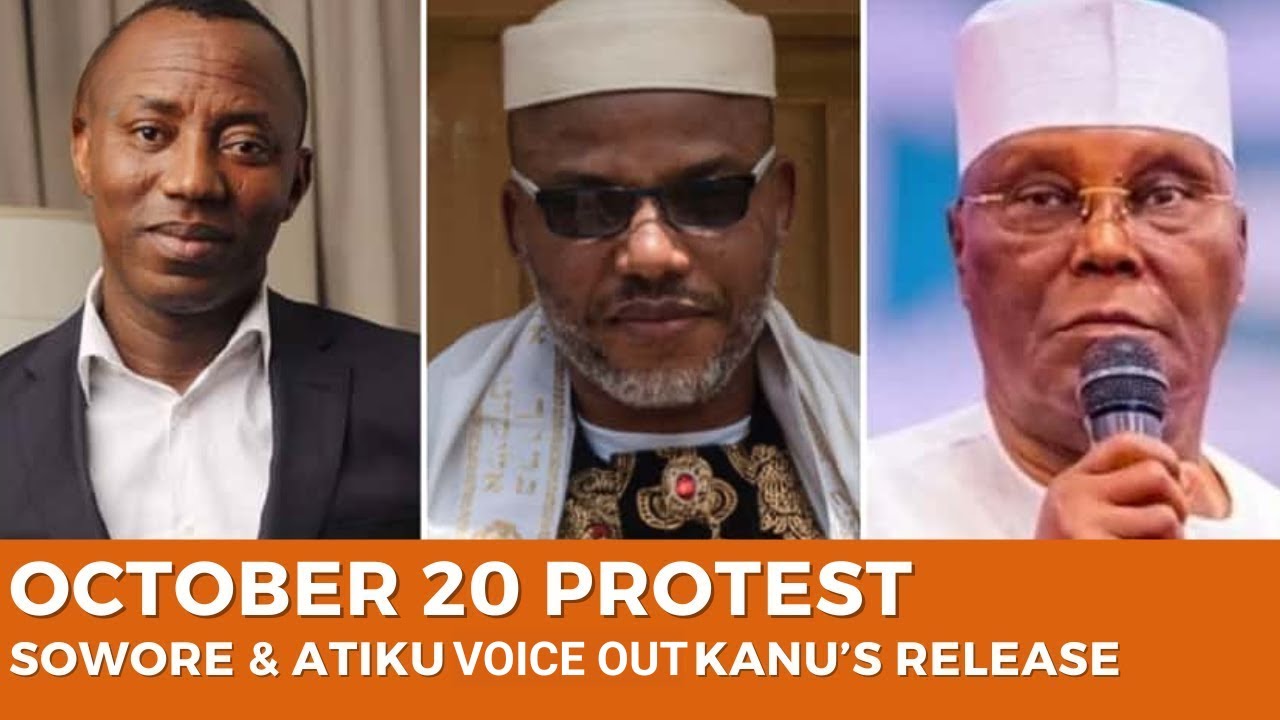 Tension Everywhere! Sowore, Atiku Don Join Voice for Nnamdi Kanu Release &mdash; Abuja Go Hot Soon 😮