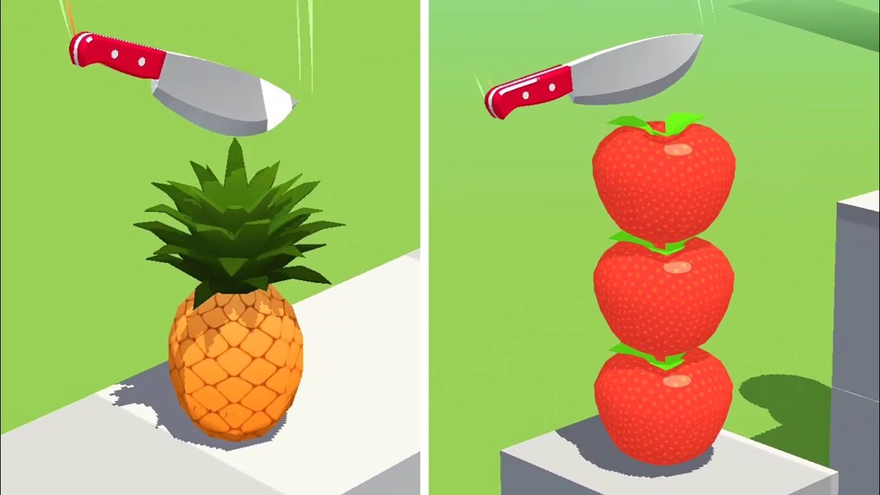 Slice It All Game! Very Satisfying and Relaxing ASMR Slicing Video NEW UPDATE