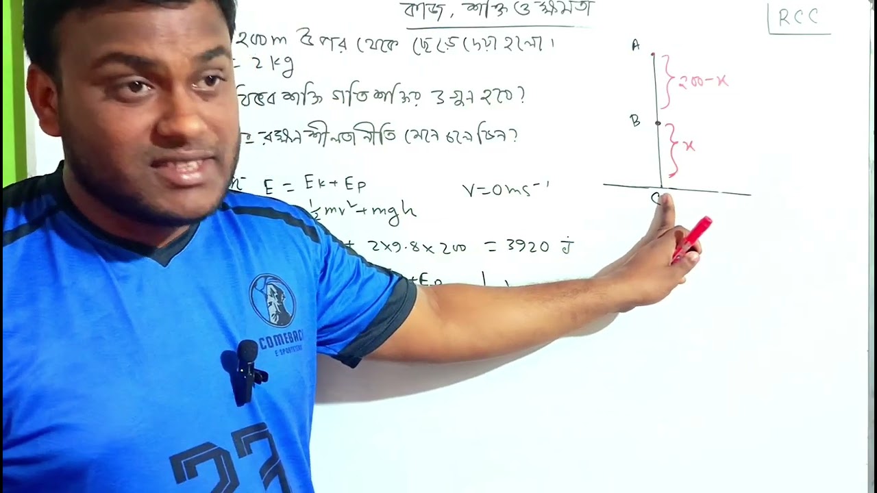 SSC Physics – কাজ, ক্ষমতা ও শক্তি (Work, Power & Energy) সম্পূর্ণ অধ্যায় এক ভিডিওতেই শেষ! 🔥