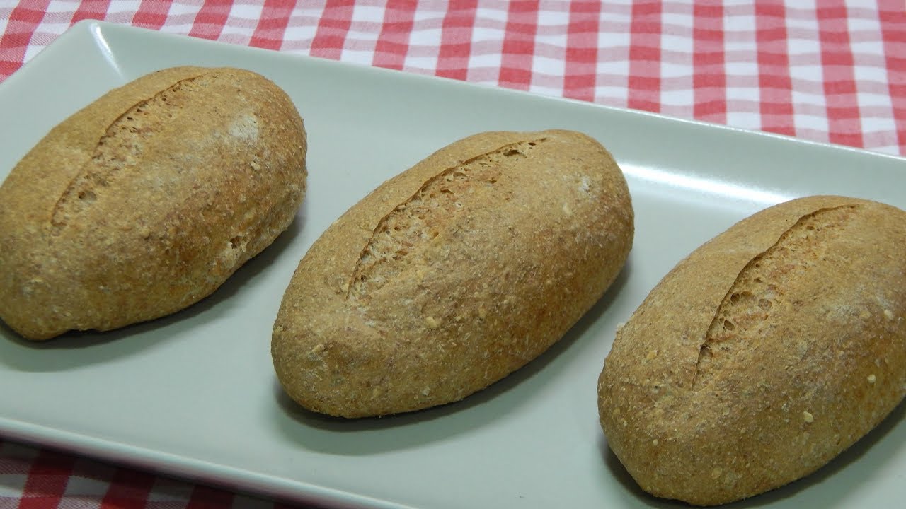 Cómo hacer panecillos 100x100 integral de espelta, receta perfecta