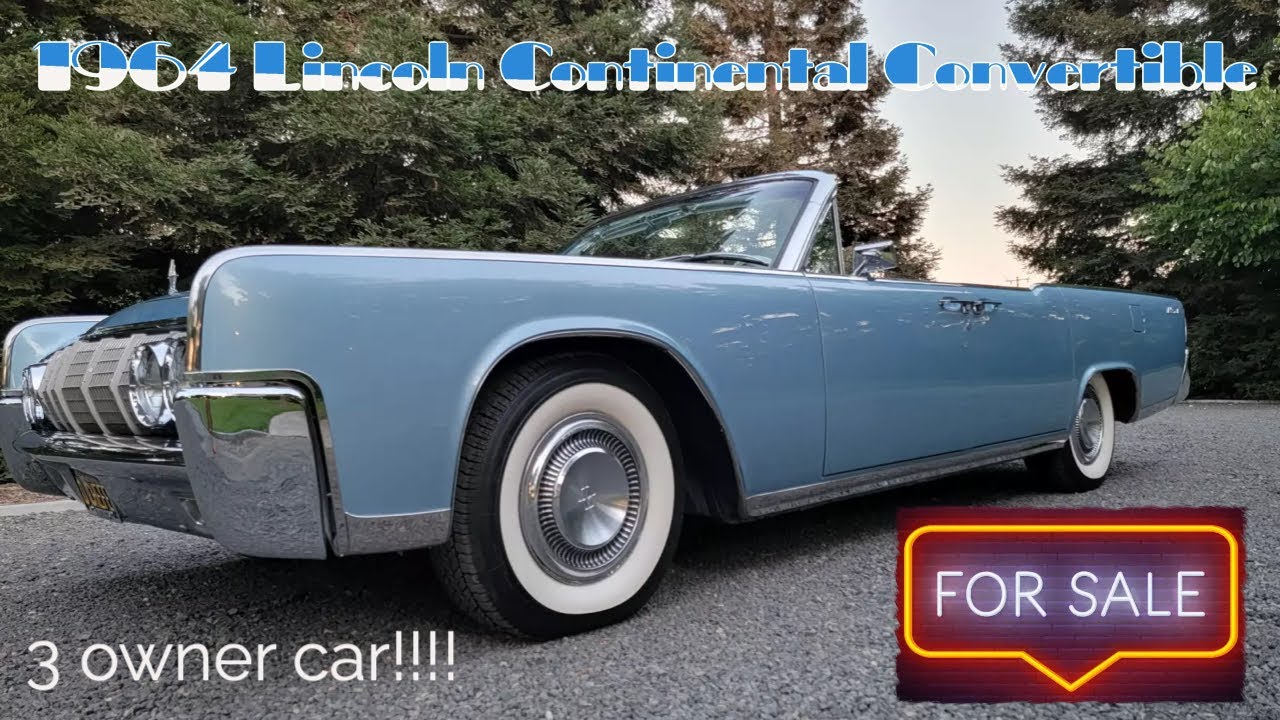 FOR SALE - 1964 Lincoln Continental Convertible