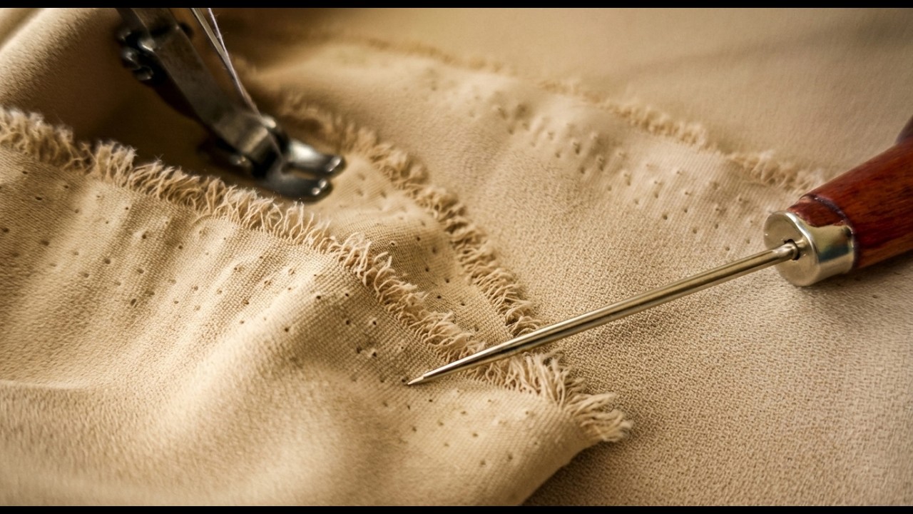 🔥 Fabric Edge Dots Secret! Most People Get This Wrong Sewing Tips and Tricks