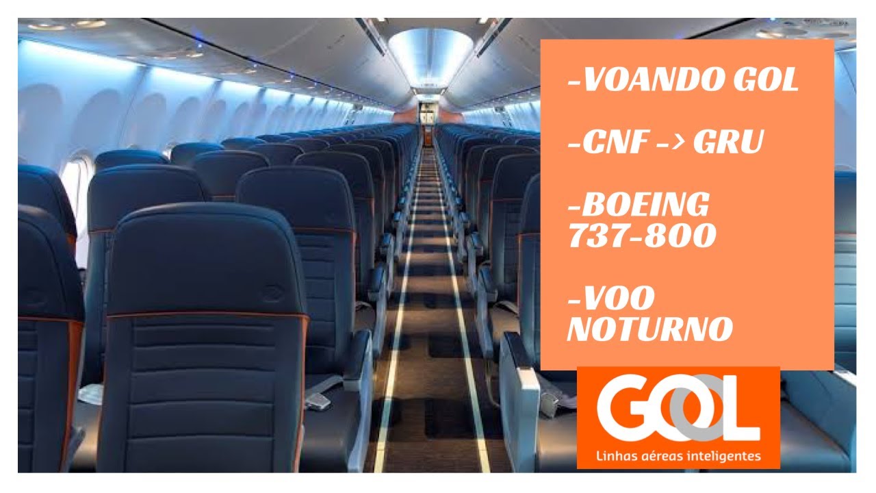 AEROPORTO DE BELO HORIZONTE (CNF) VOANDO PARA SÃO PAULO (GRU) COM A GOL NO BOEING 737-800