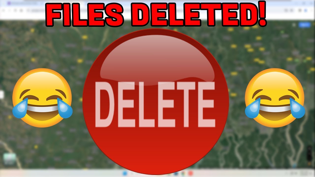 Deleting an ANGRY Scammers Files!
