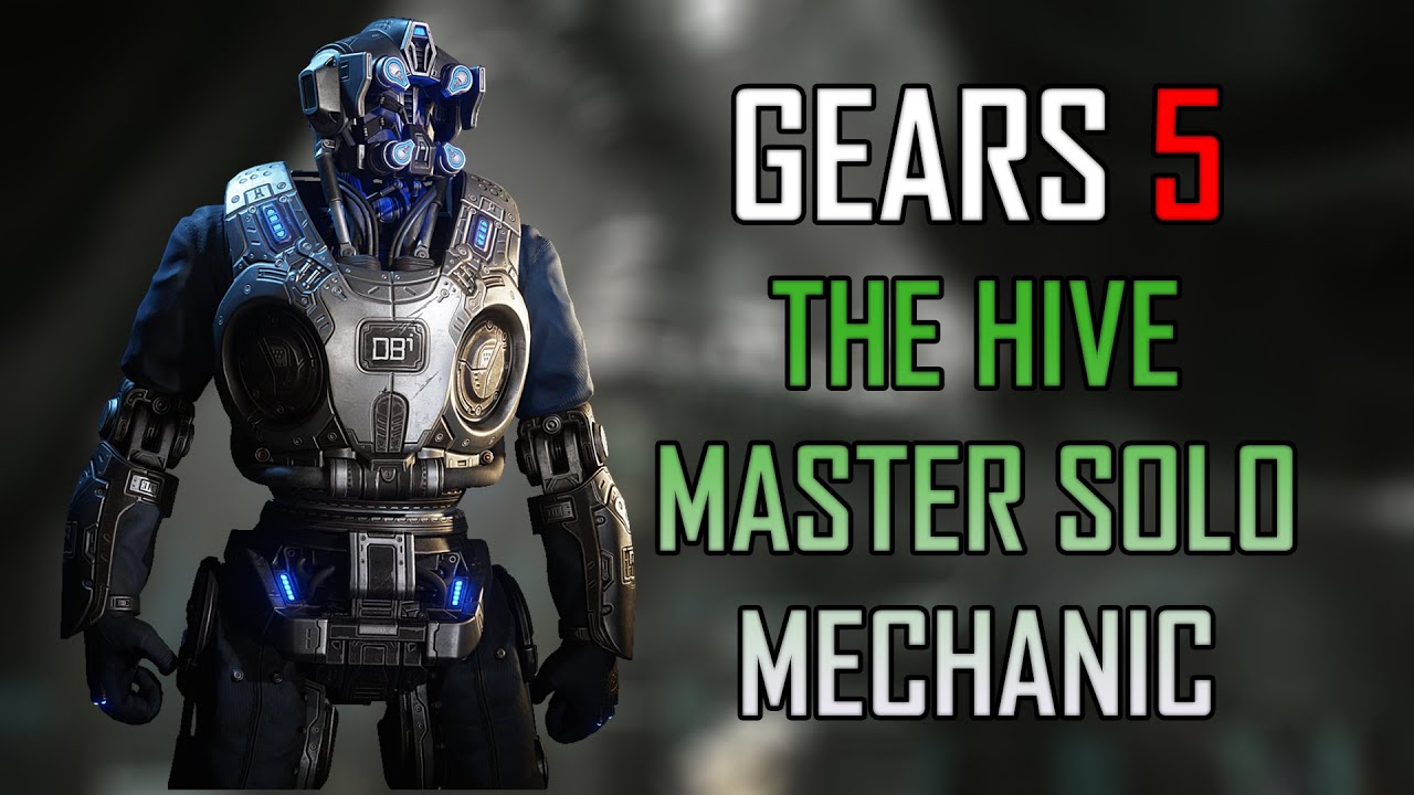 Gears 5 Master Solo Escape - The Hive (Mechanic)