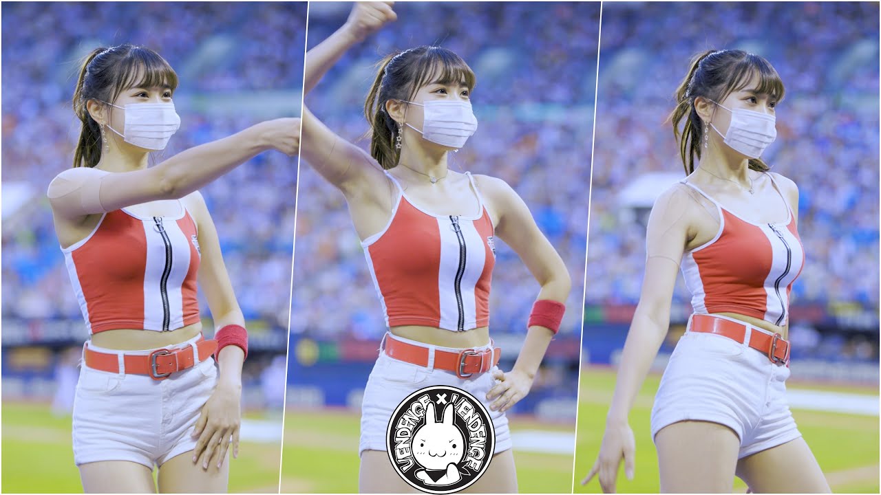 [4K] 220712 치어리더 변하율 직캠 '걸스데이 모음' Byun Hayul Fancam @기아타이거즈 프로야구  By 벤뎅이