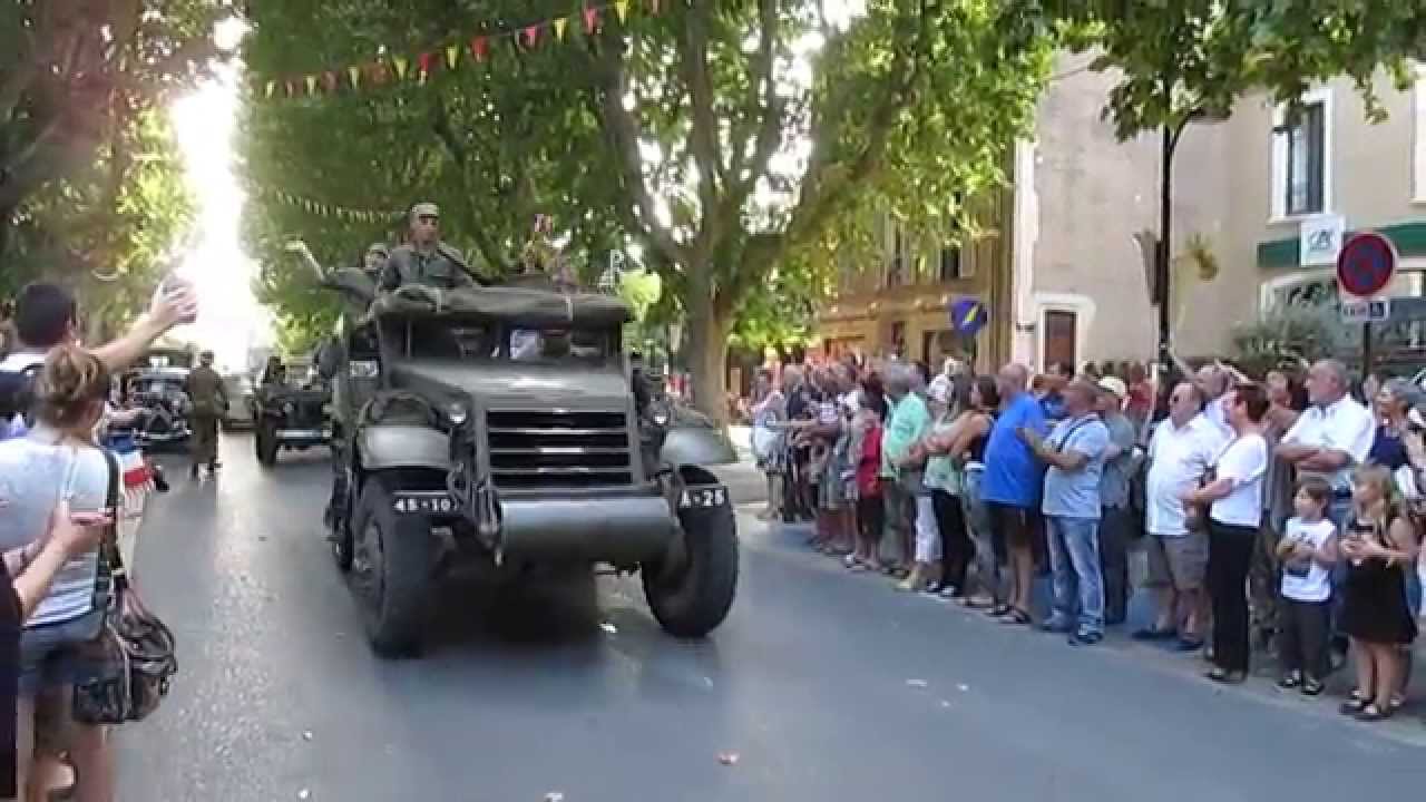 Comm&eacute;moration de la Lib&eacute;ration de Trets (18/08/2014)