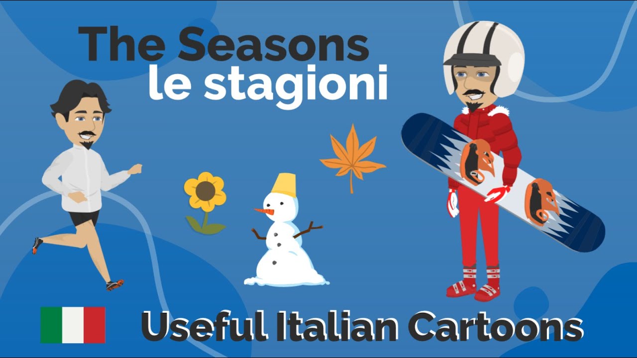 Learn Useful Italian: Le stagioni - времена года