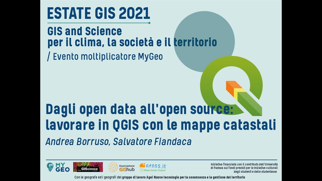 Lavorare in QGIS con le mappe catastali | Workshop