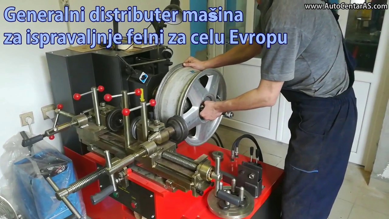 Masina za ispravljanje felni 
