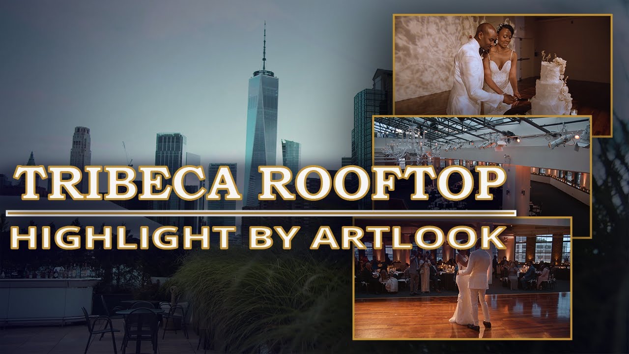 Tribeca Rooftop wedding. Best places for Wedding in NYC Check It Out!