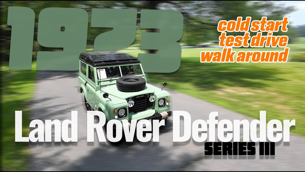 1973 Land Rover Defender 90 Series III | Tropical Roof Edition, Restored 4x4 Icon!