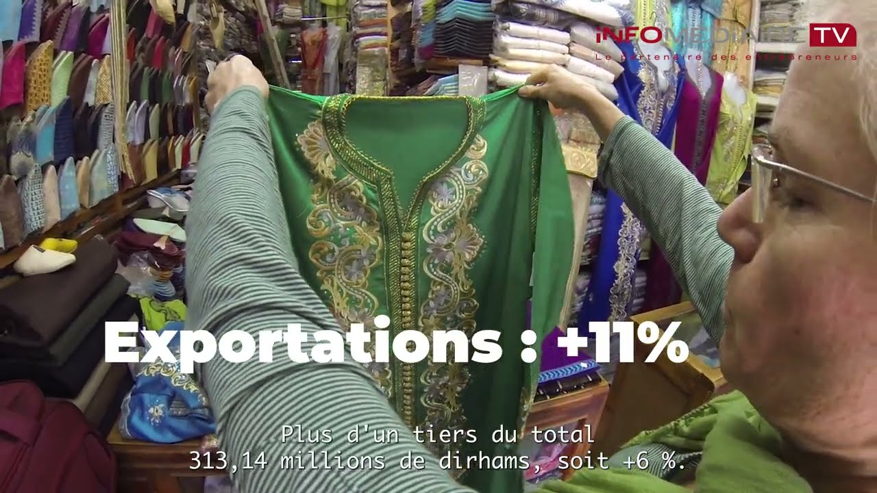 Les exportations de l&rsquo;artisanat marocain en hausse de 11% &agrave; fin septembre 2025