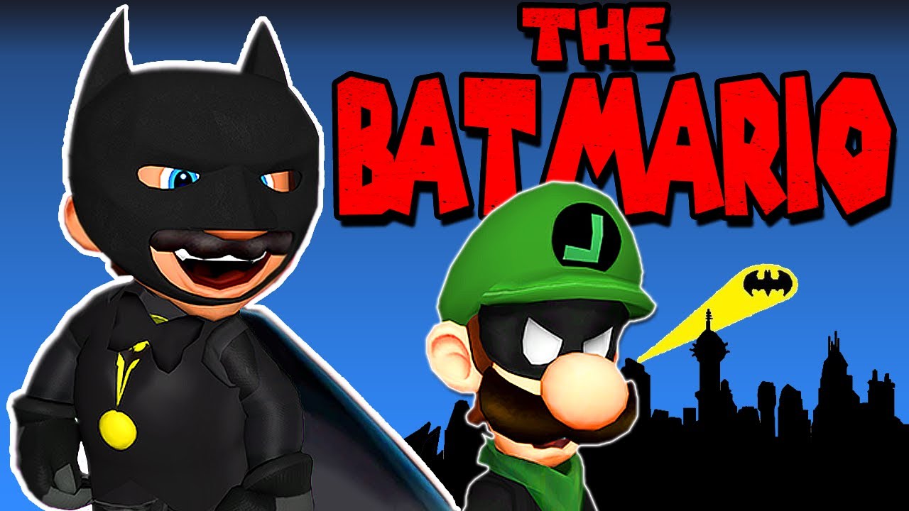 If Mario Was Batman the Dark Knight