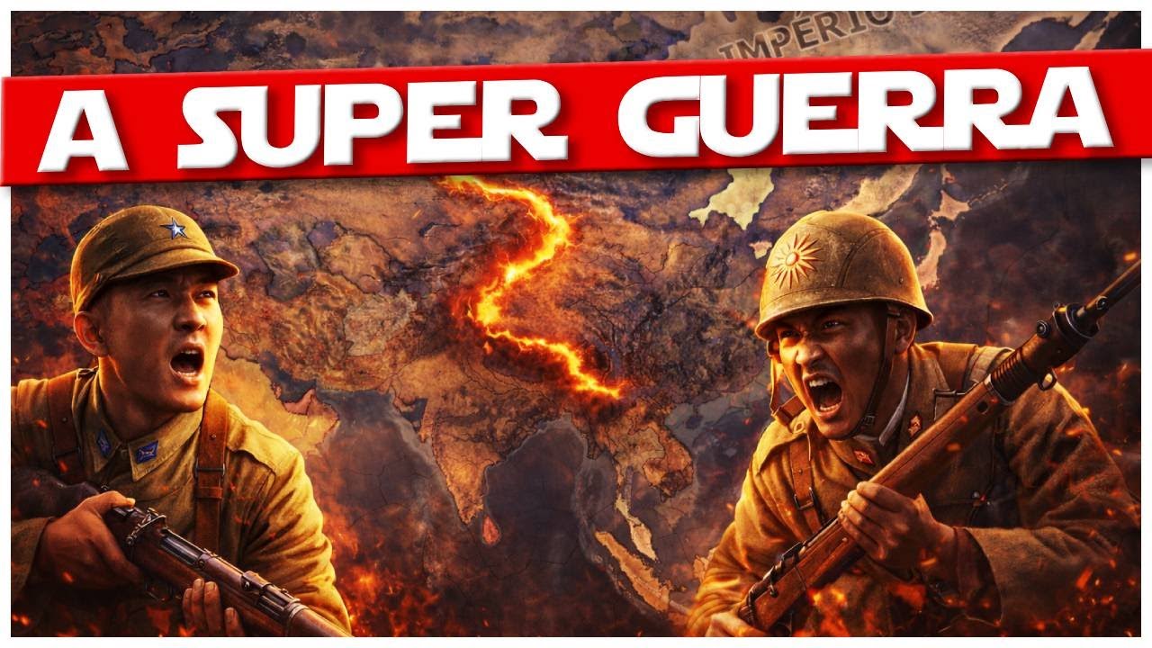 E A SUPER GUERRA SINO-JAPONESA CONTINUA - HOI4