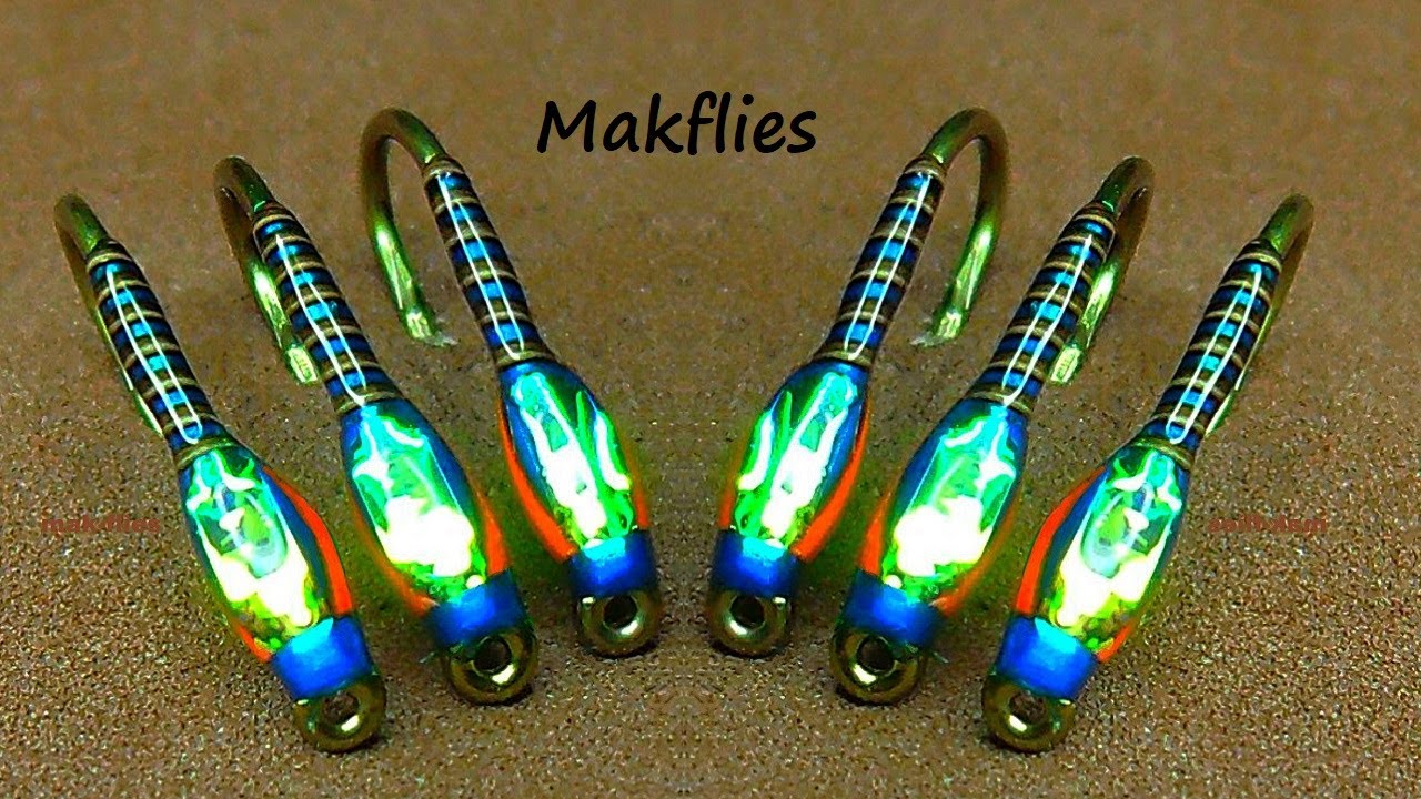 Fly Tying a Spring 2021 Ice Blue Quill Buzzer by Mak 🔥🔥