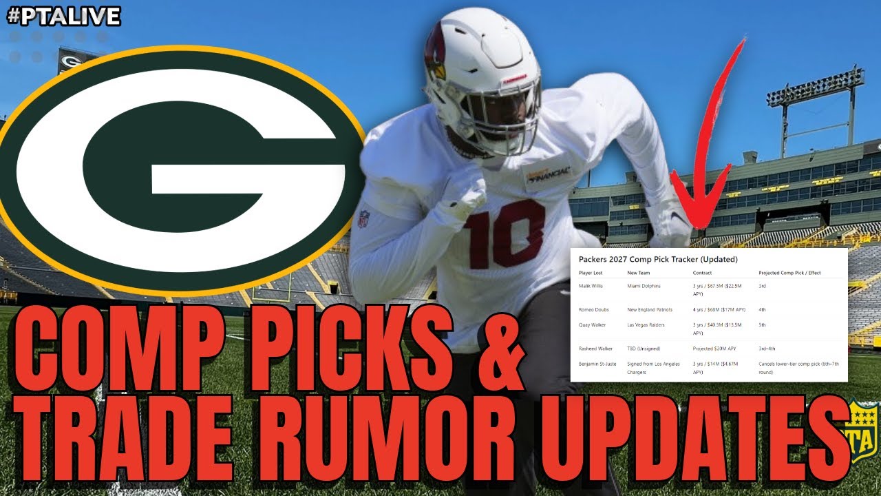 🔴 Packers Trade Rumors UPDATE! Latest Comp Pick Breakdown + HUGE Returns?!