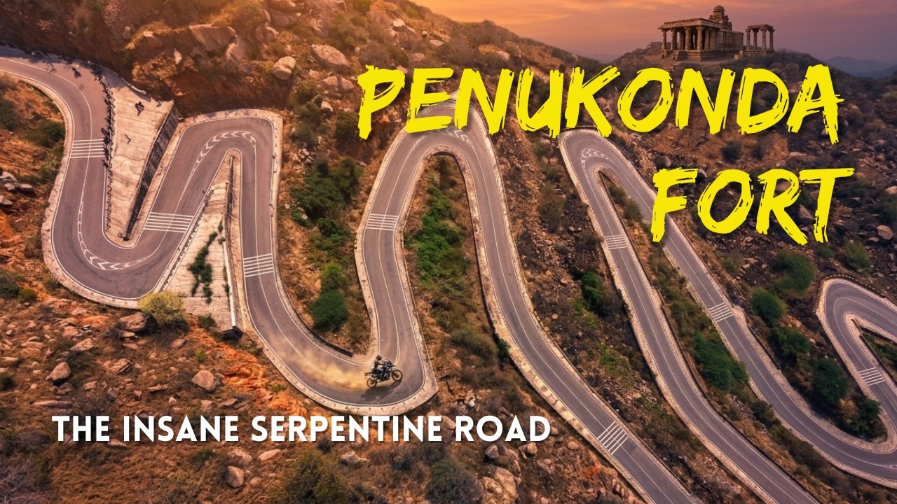 145 KM Ride to Penukonda Fort from Bengaluru | Cinematic Moto Vlog | Weekend ride near Bangalore